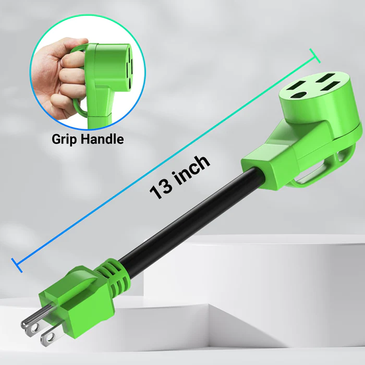 NEMA 5-15P to 14-50R EV Charger Adapter Cord -6