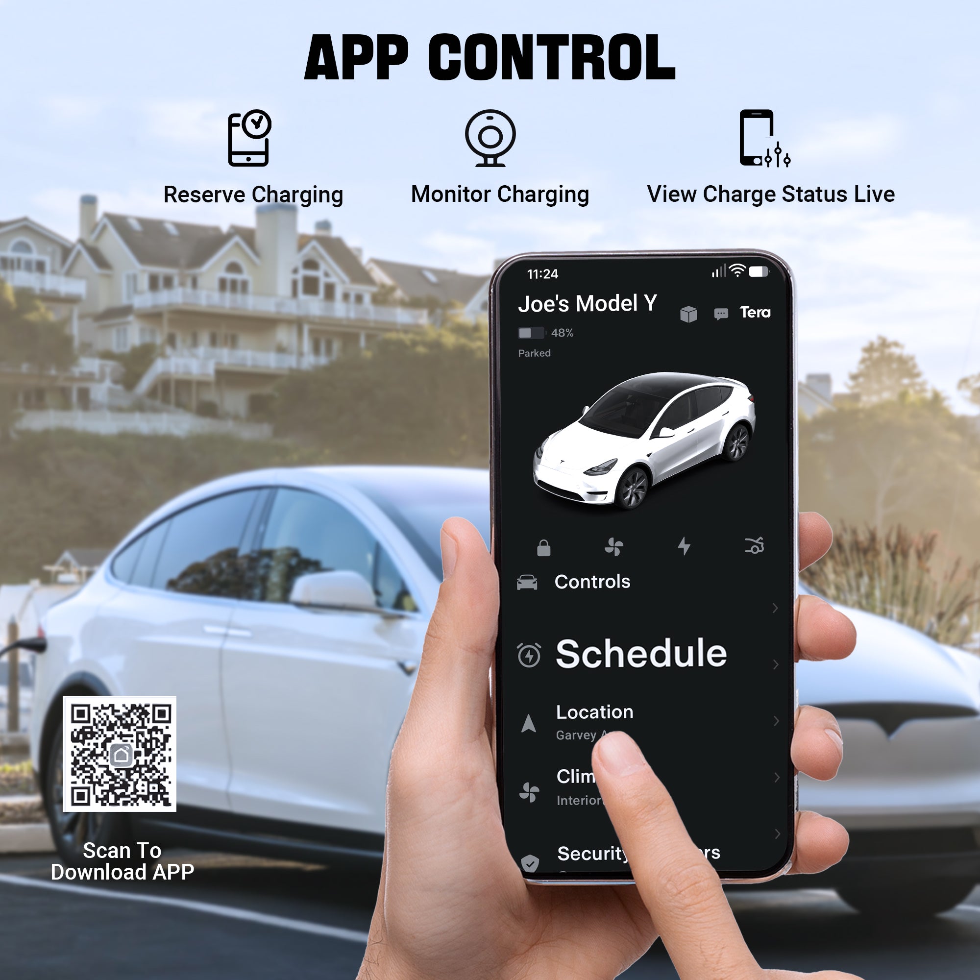 32A 240V Level 2 EV-Ladegerät P01