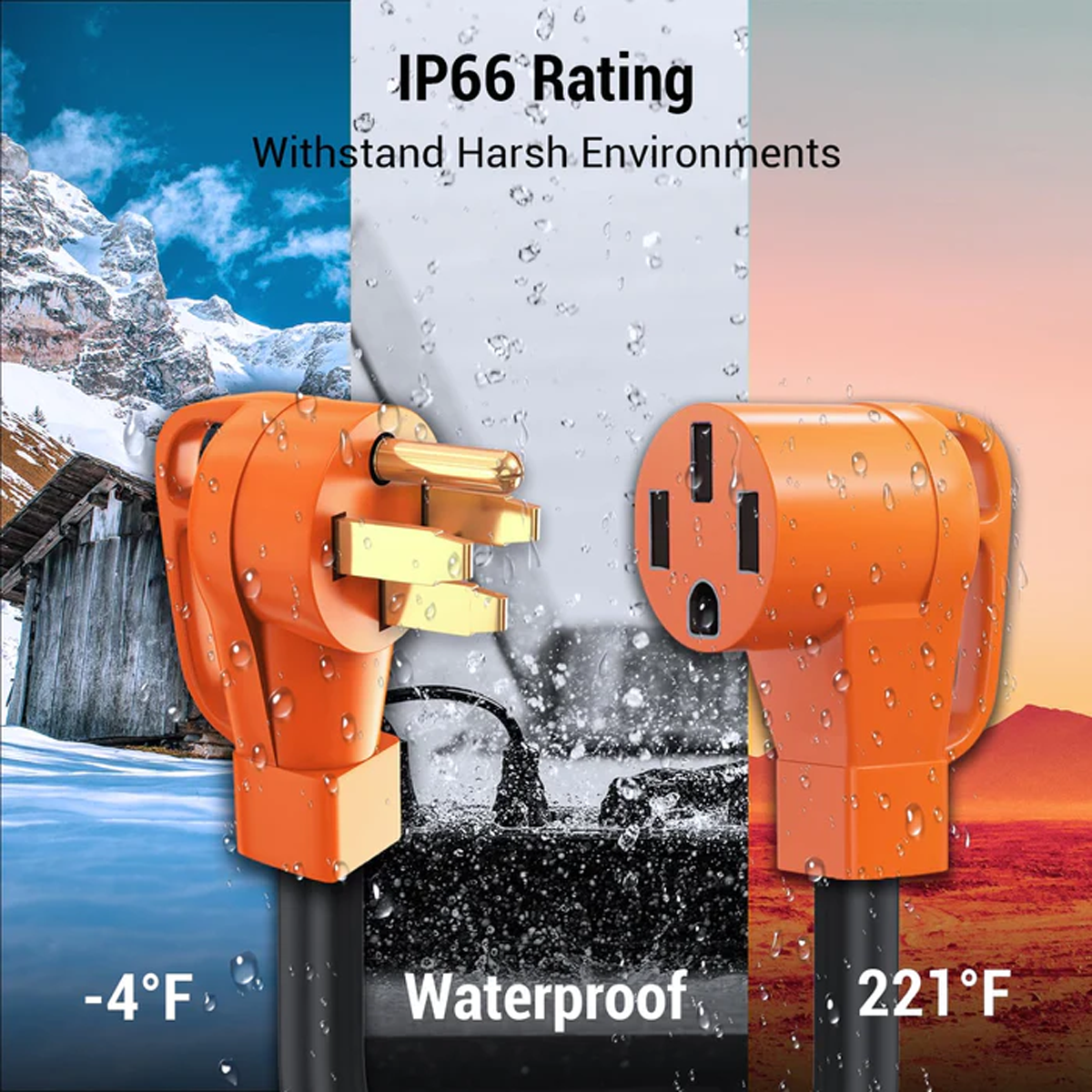 14-50P to 14-50R 50A RV & EV Extension Cord-10