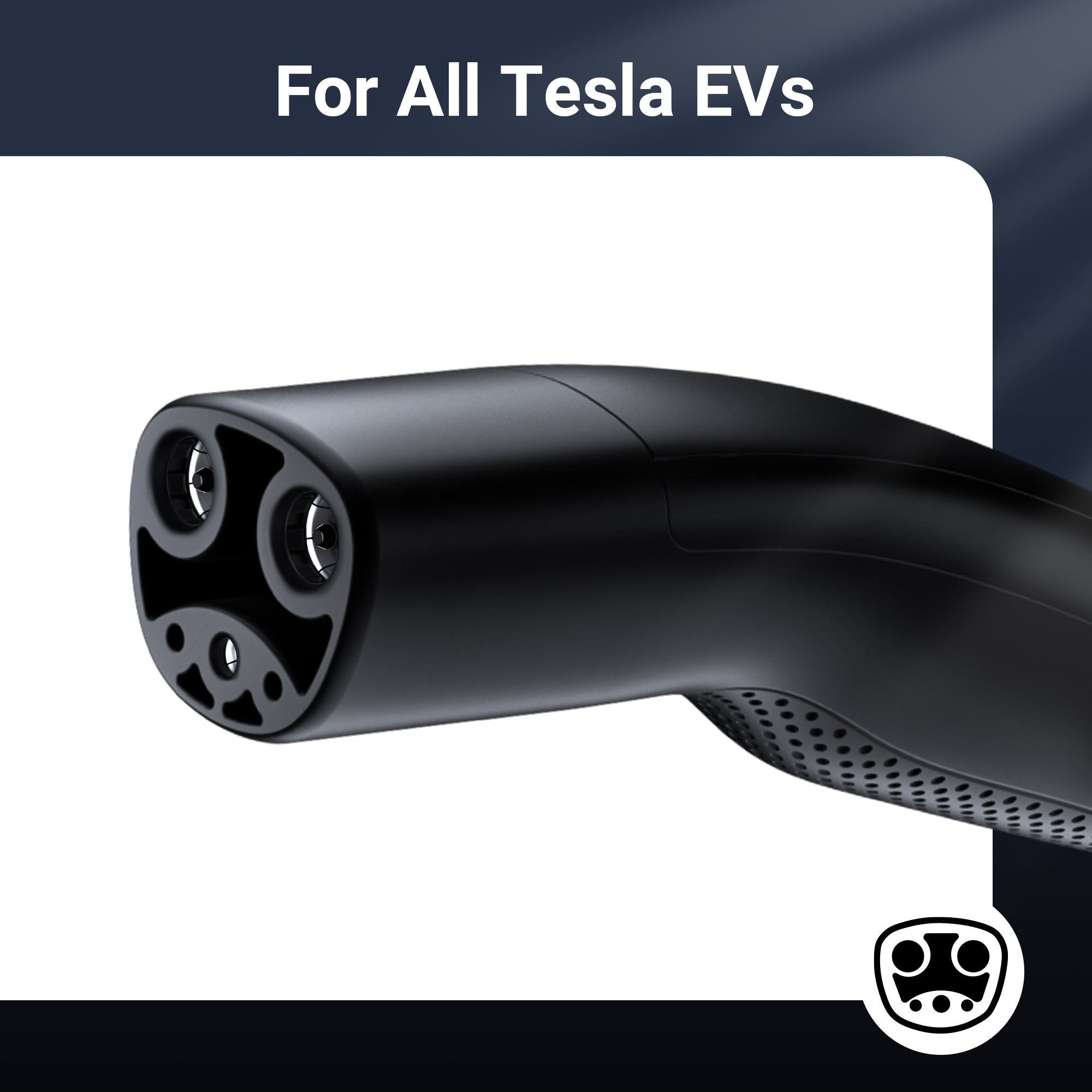 48A 240V Level 2 Hardwired Home EV Charger for TESLA W02 Black