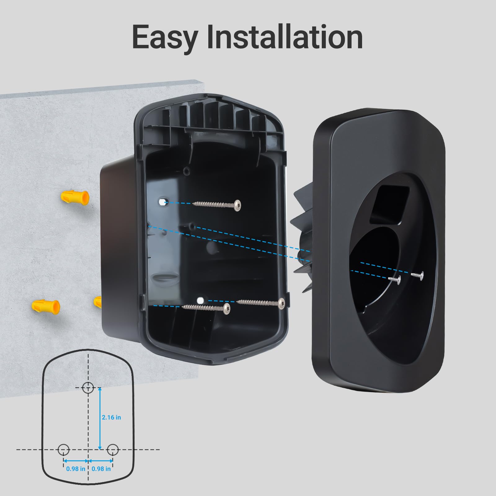 EV-Ladekabelhalter für J1772-Ladegerät