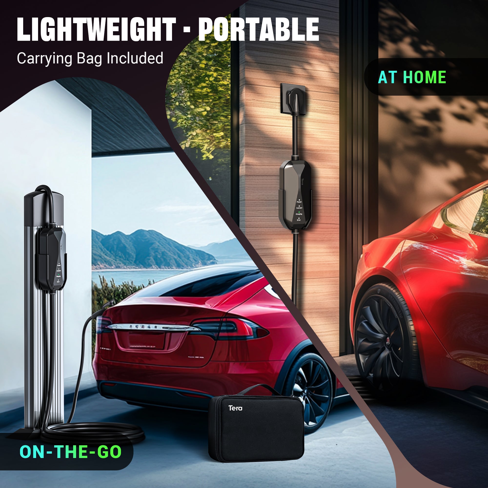 40A 240V Level 2 EV-Ladegerät für Tesla P04