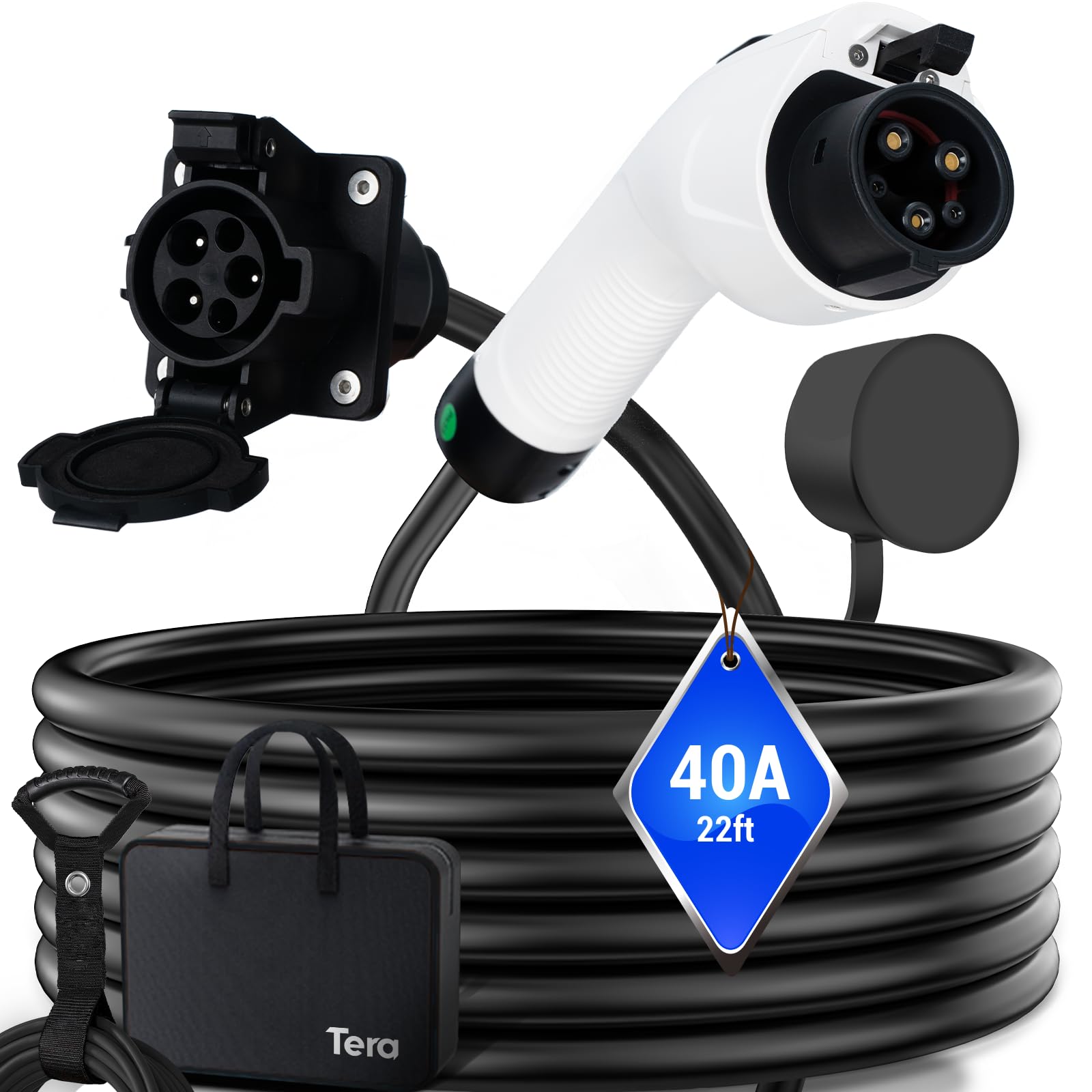 Tera EV Charger J1772 Extension Cable