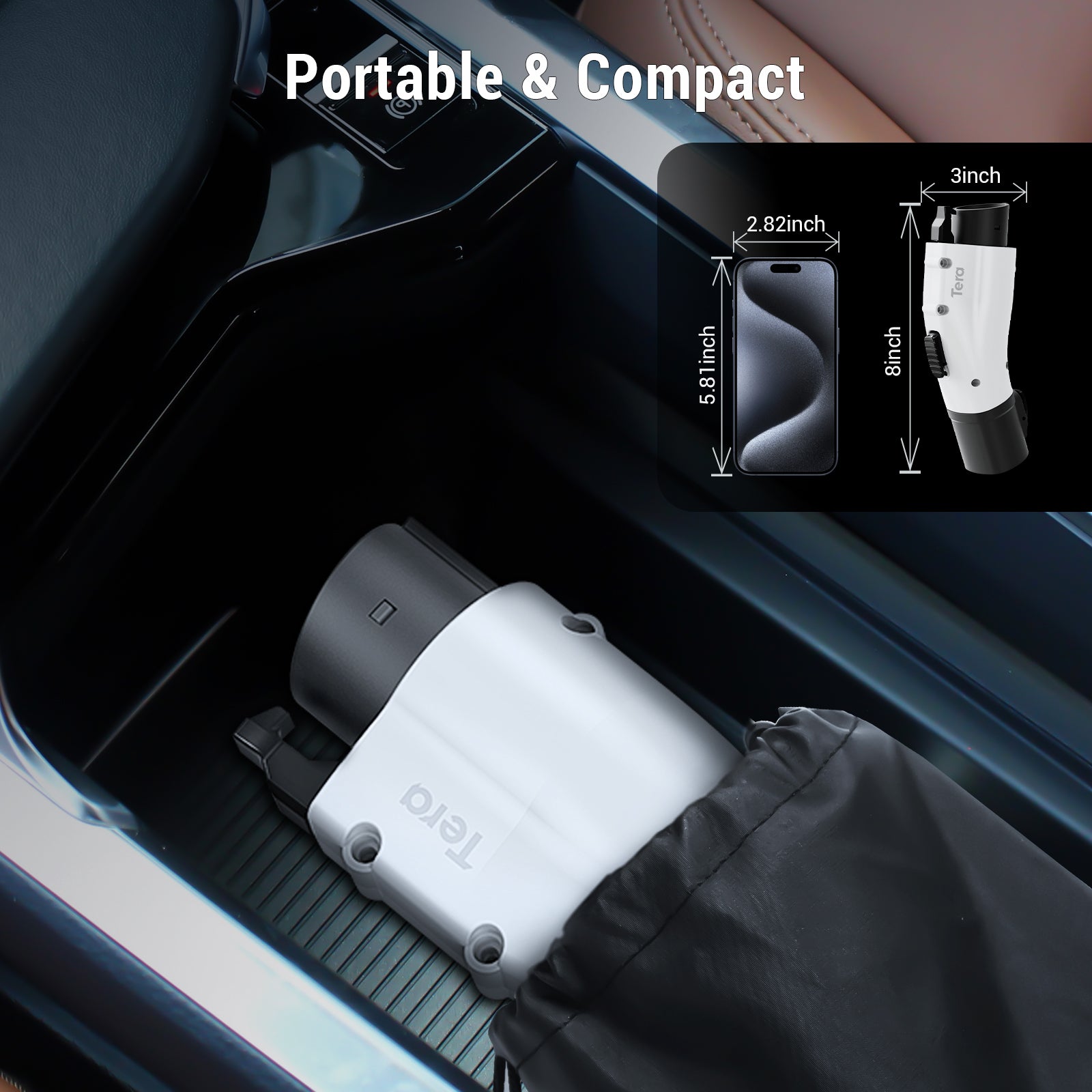 Max. 60 Ampere 250 V Tesla-Ladegerät auf J1772-Adapter