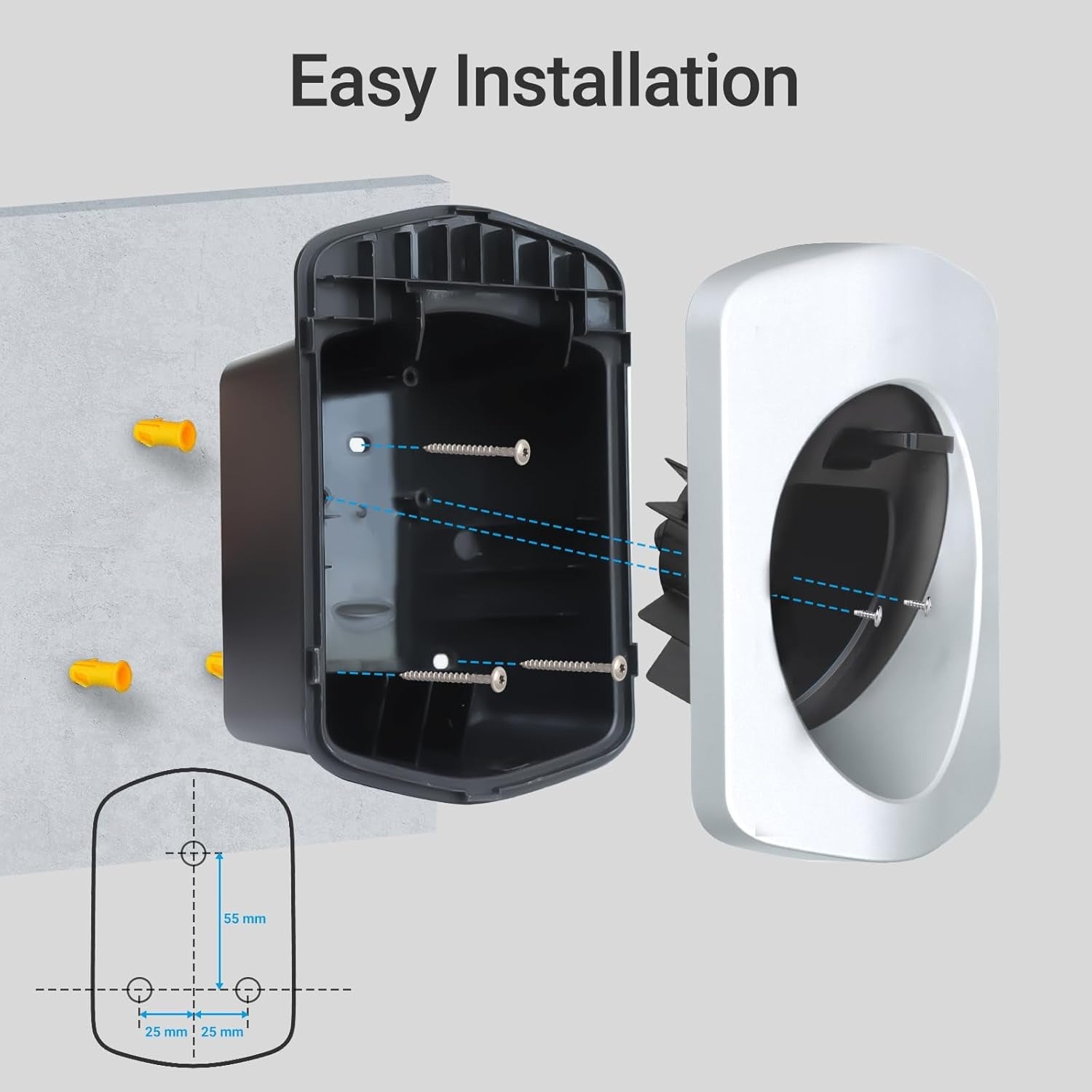 Type2 EV Charger Cable Holder