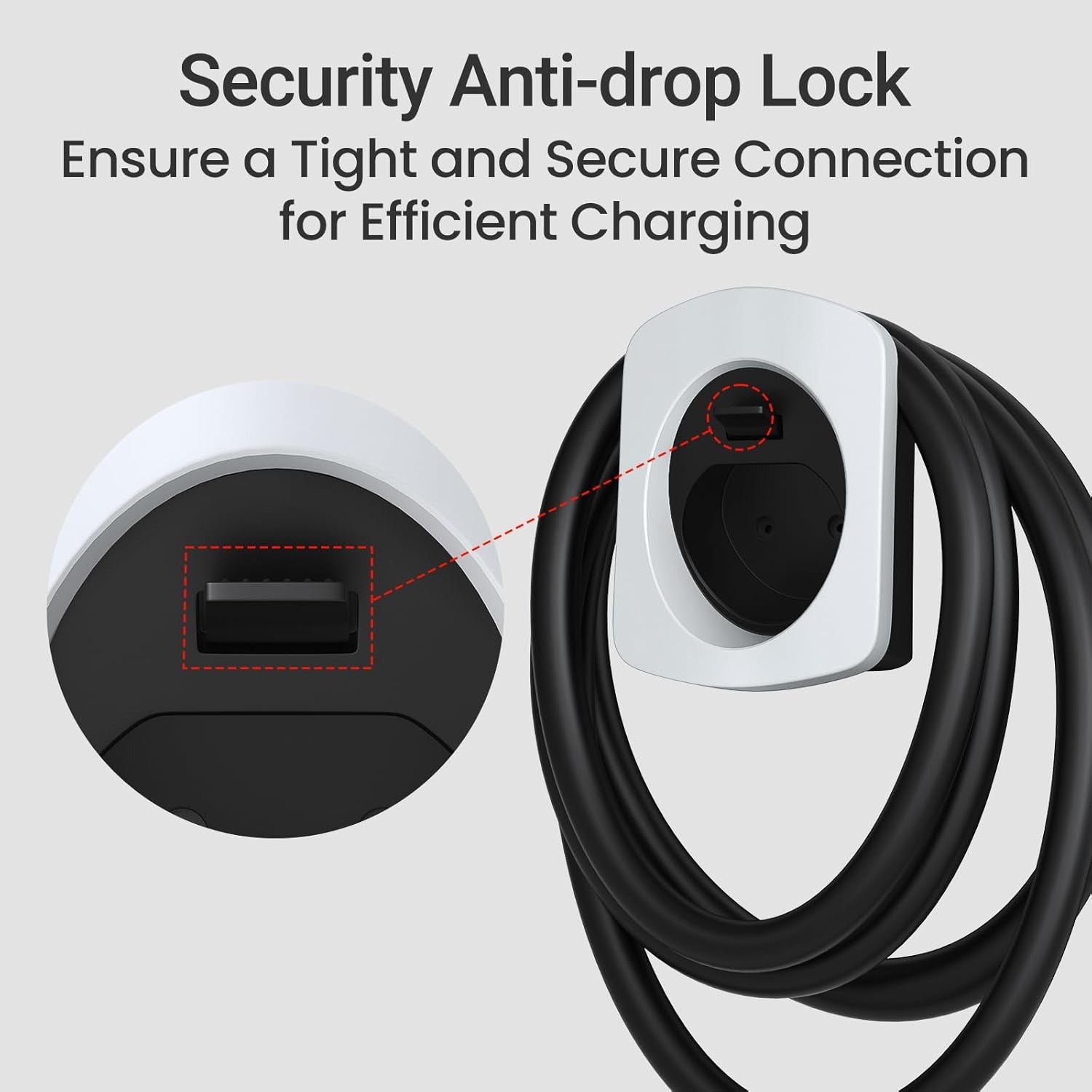 Type2 EV Charger Cable Holder
