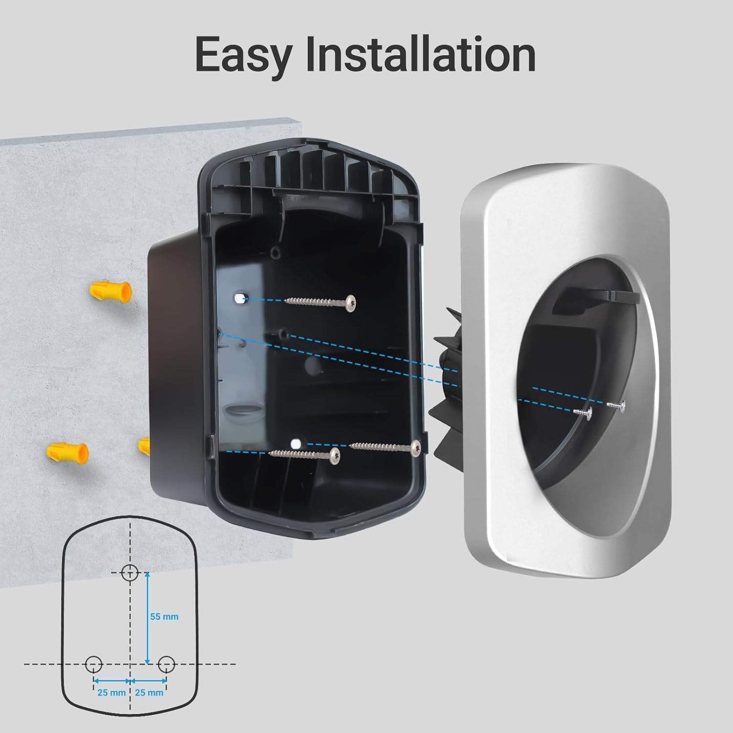 Type2 EV Charger Cable Holder