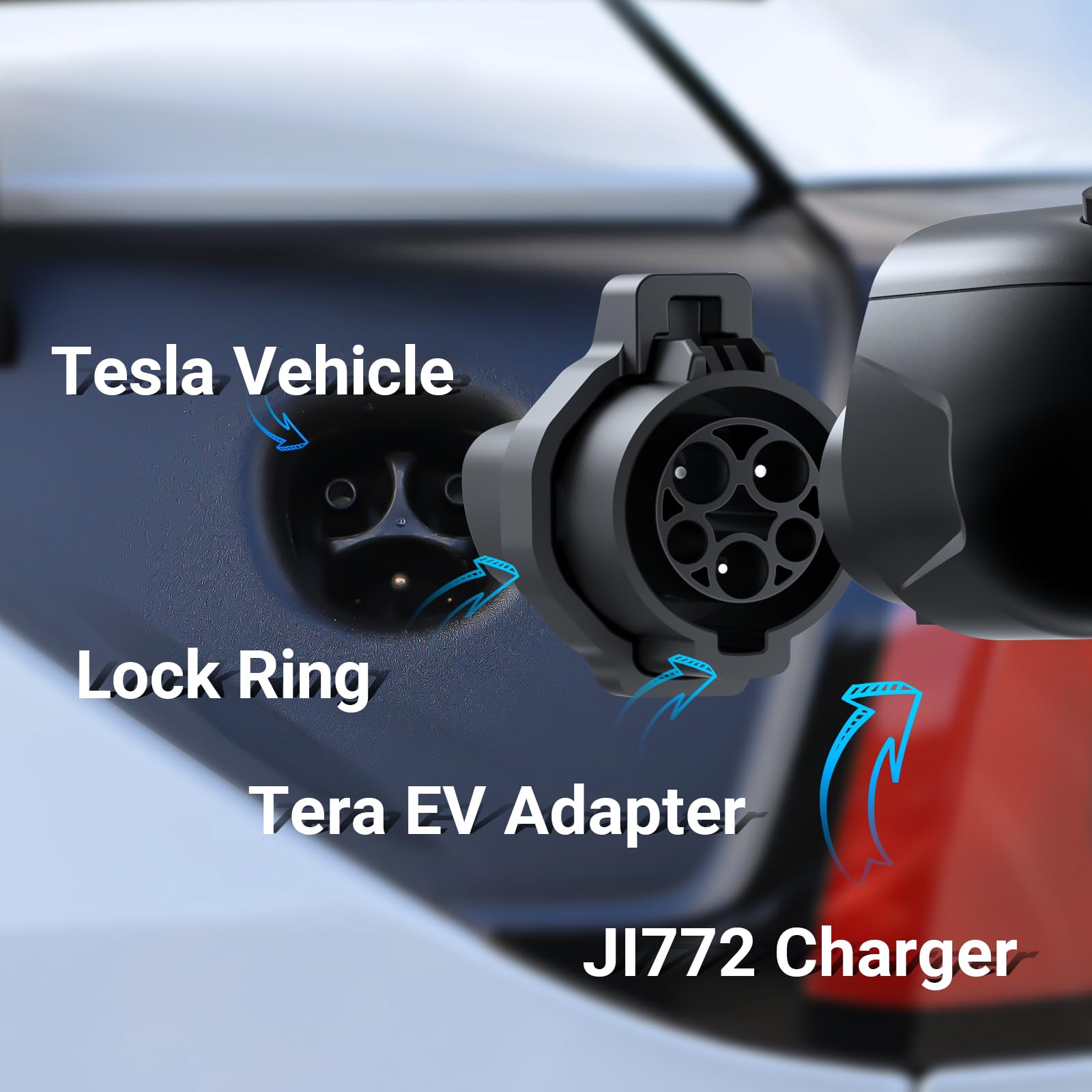 J1772 to Tesla Charging Adapter