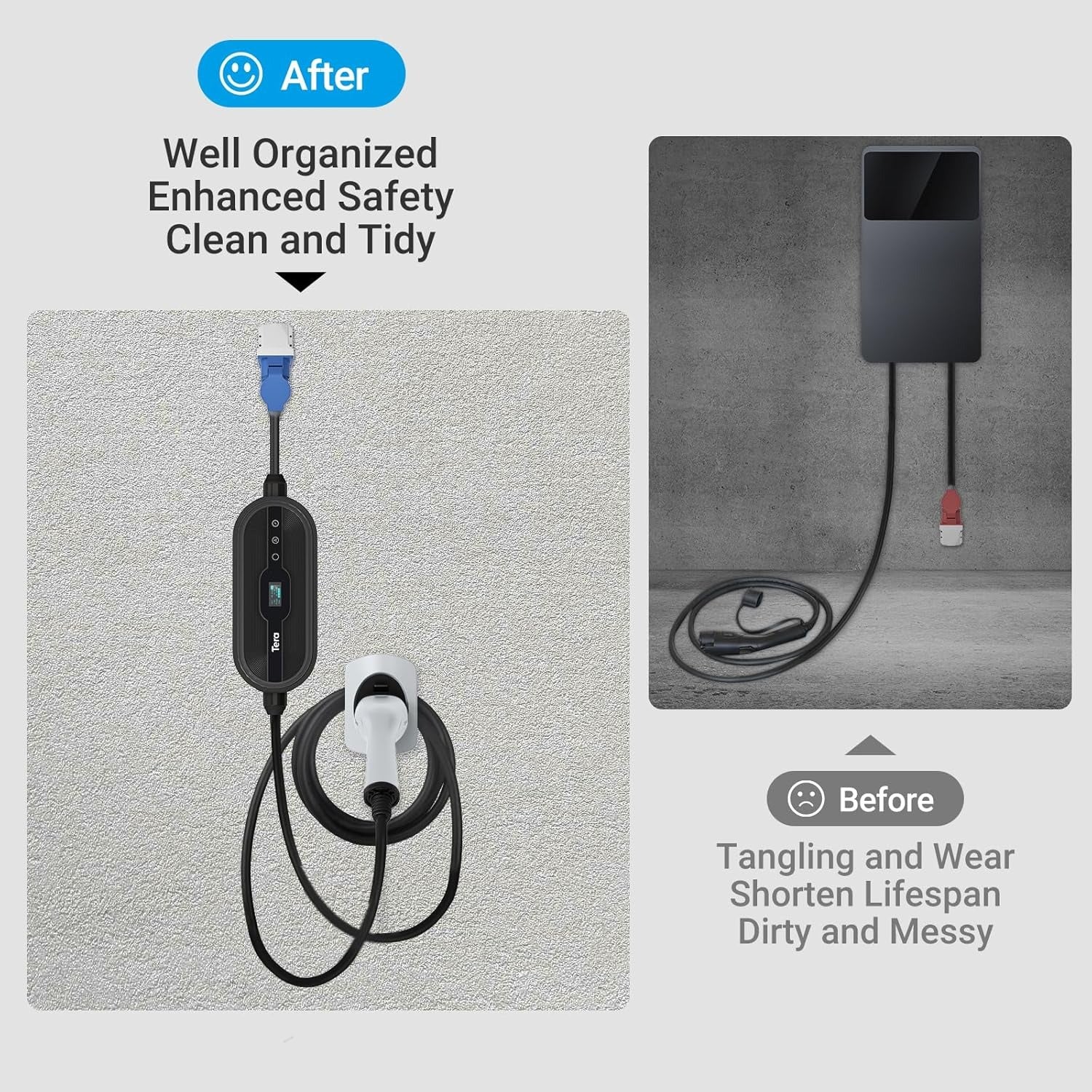 Type2 EV Charger Cable Holder