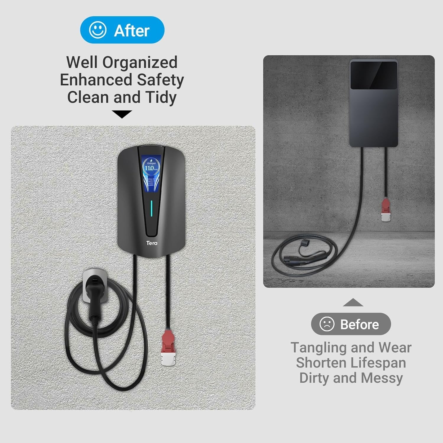 Type2 EV Charger Cable Holder