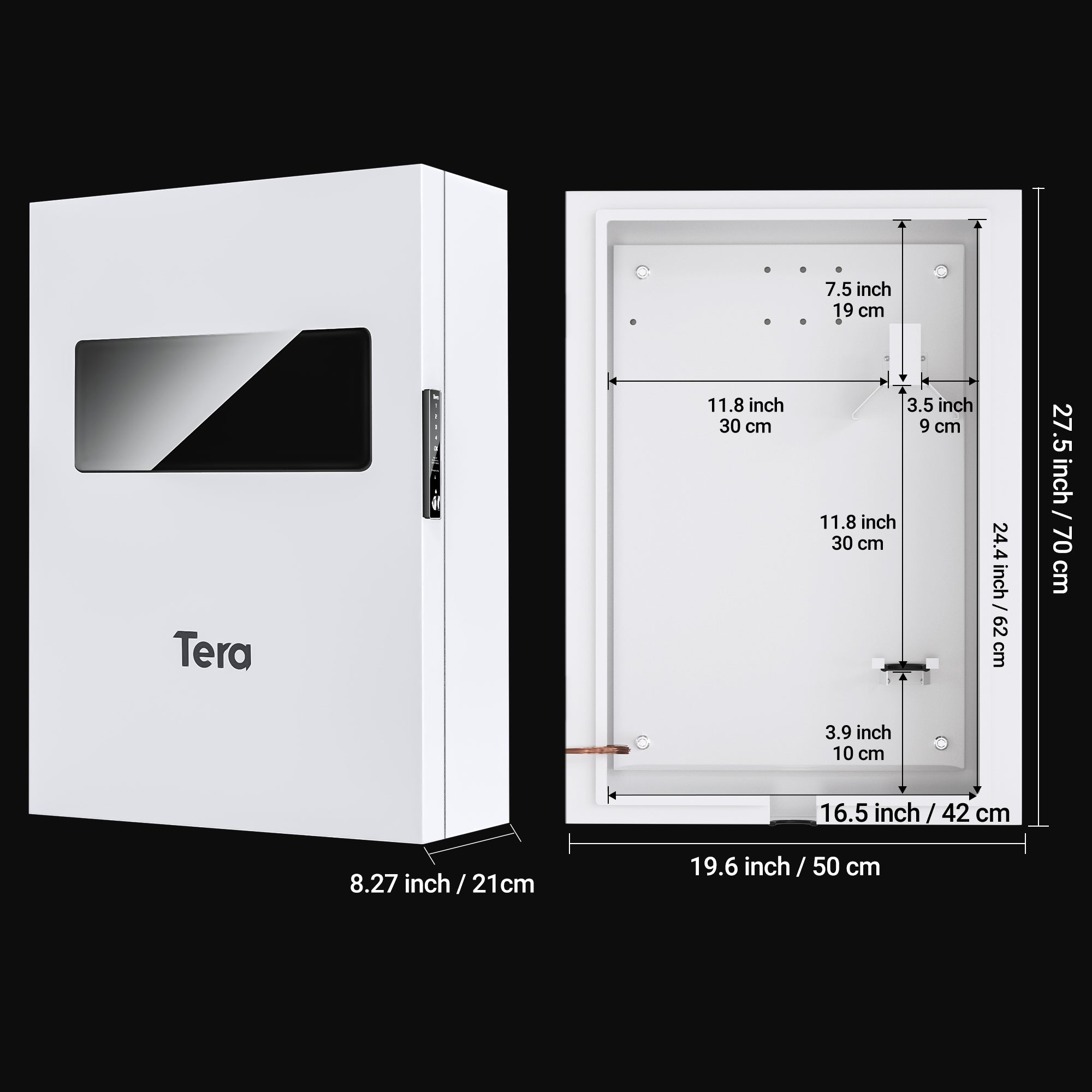 Lockable Universal EV Wall Charger Station Box